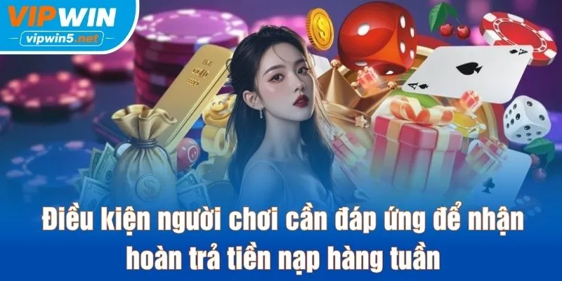 Điều kiện người chơi cần đáp ứng để nhận hoàn trả tiền nạp hàng tuần