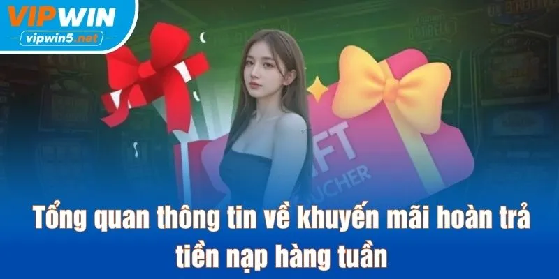 Tổng quan thông tin về khuyến mãi hoàn trả tiền nạp hàng tuần