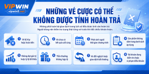 Những vé cược không hoàn trả được thành viên nên xem 